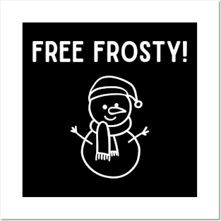 Free Frosty Funny Posters and Art